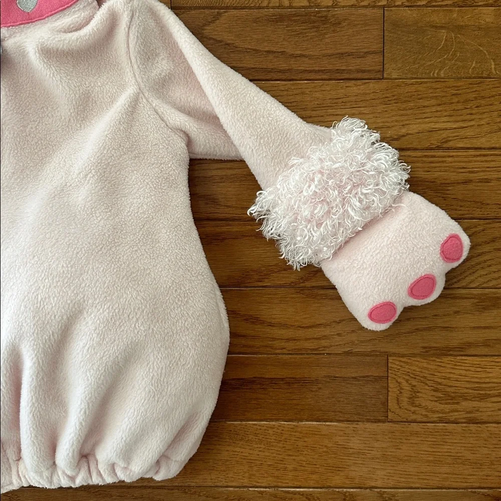 🐶 OLD NAVY Baby Poodle Halloween costume pink 12-24 months dog baby Halloween